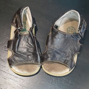 LIVIE & LUCA Leather Sandals, Toddler Boys Size 8